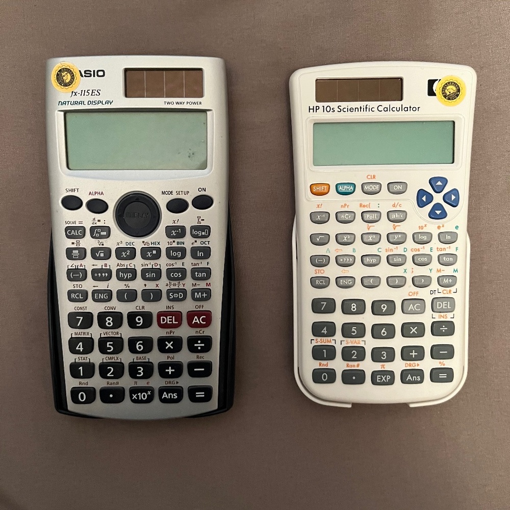 Set of 2 Scientific Calculators